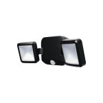 Ledvance LED Floodlight Double Spot Black 10W 480lm 95D - 840 Cool White | IP54 - Symmetrical