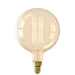 Calex XXL Mega High Lumen Gold Globe LED E27 G125 Filament 3W 250lm- 821 Extra Warm White | Dimmable
