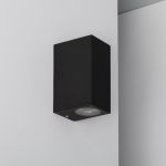 Wall Light Miseno Up-Down Black | IP54 - Suitable for 2x35W GU10