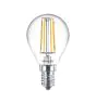 Philips Master Value LED Lustre E14 Ball Filament Clear 3.4W 470lm - 927 Extra Warm White | Best Colour Rendering - Dimmable - Replaces 40W