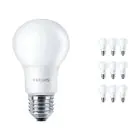 Multipack 10x Philips Corepro LED Bulb E27 Pear Frosted 5W 470lm - 840 Cool White | Replaces 40W