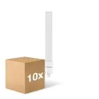 Multipack 10x Noxion Lucent PL-S LED 6W - 827 Extra Warm White | Replaces 11W